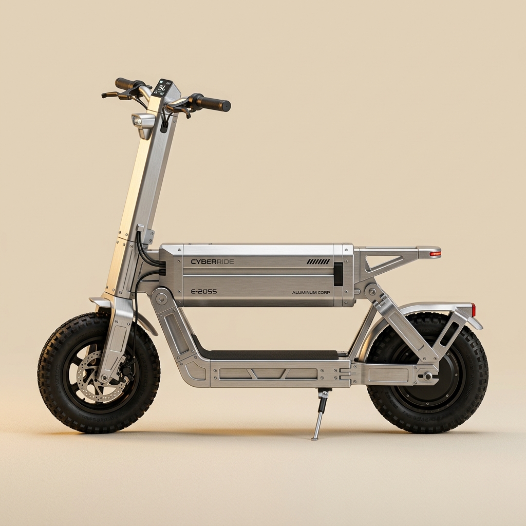 E-bike side profile